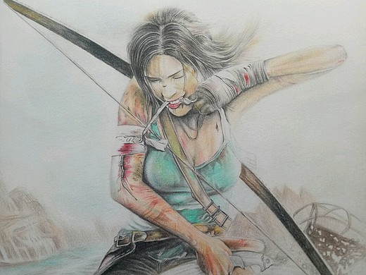 古墓丽影 受伤的女战士