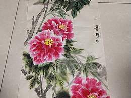 中国水墨花鸟