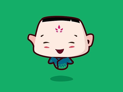 陶文化节卡通形象