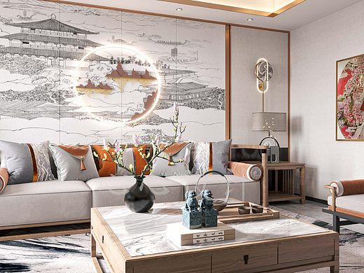 简雅新中式,一方宁静,一方闲雅!