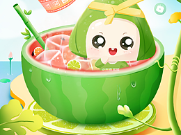 端午節(jié)日清涼粽子