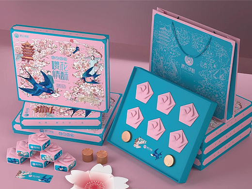 樱花饼 · 《包装设计》