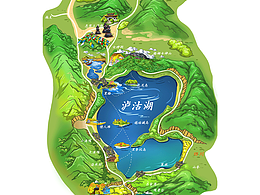 云南文旅手绘地图合集|泸沽湖、香格里拉……
