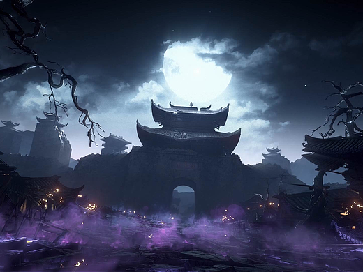 天下三 |“玉矶子”雕像概念片