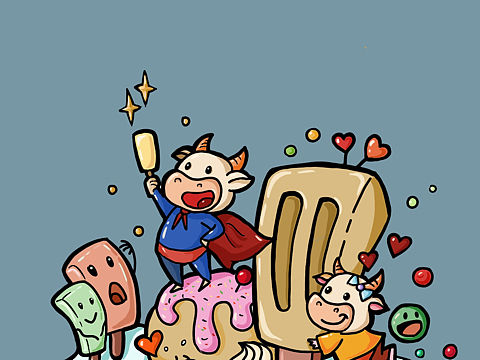 牛娃娃的真爱 手机屏保