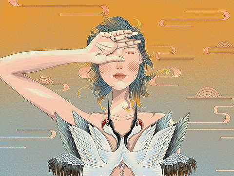 韵味东方（个人主页-ZNDQ3MzcwOTI=） - 艺术插画 - 站酷设计师n南风南n原创素材 - 站酷ZCOOL