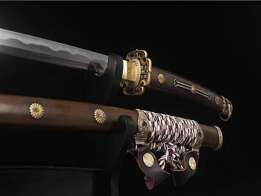 兵库锁饰太刀 明治皇室菊纹 菊爽  古法上研