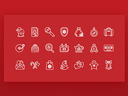 圣誕主題icon設(shè)計