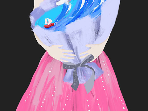 送你一束浪花（个人主页-ZMzA3MTQ1ODQ=） - 创作习作 - 站酷设计师Mia孟孟阳原创素材 - 站酷ZCOOL