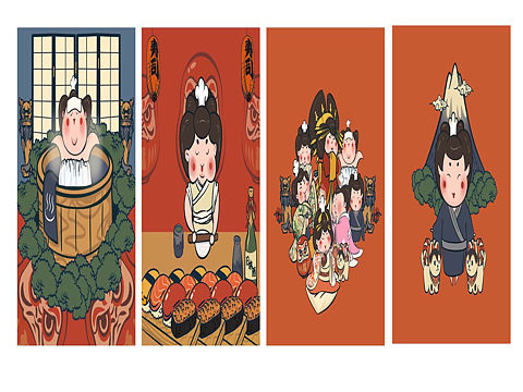 日料四季之神（個人主頁-ZMzMwMzI2MjQ=） - 創(chuàng)作習(xí)作 - 站酷設(shè)計師水手小瑤原創(chuàng)素材 - 站酷ZCOOL