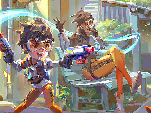 《守望先锋》同人——"cosplay"