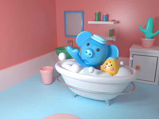 C4D场景搭建（个人主页-ZMzg4NTk3MTY=） - 动画/影视 - 站酷设计师楚尧_Alis原创素材 - 站酷ZCOOL