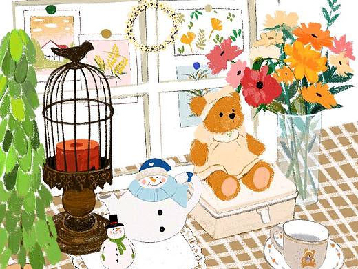 【插画】森系插画系列