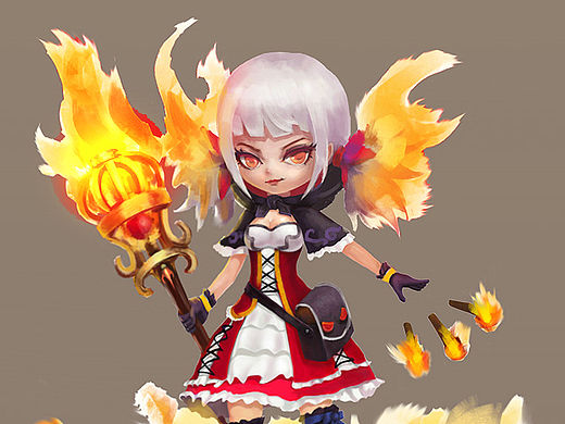 卖火柴的小女孩