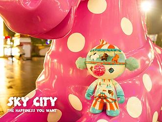 sky city  淘公仔设计