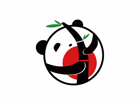 logo熊猫美食节