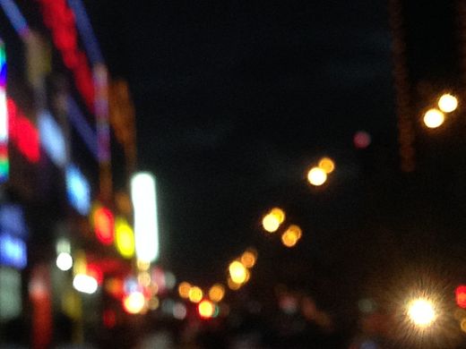 杭州，滨江，夜晚街景！