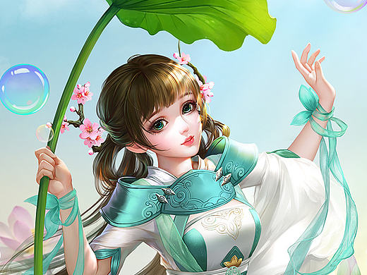 琴萝（个人主页-ZMTYzMzQ2ODA=） - 商业插画 - 站酷设计师梵修原创素材 - 站酷ZCOOL