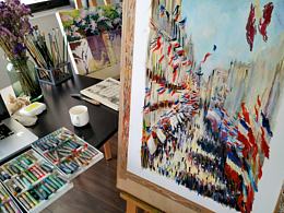 油画棒作品临摹