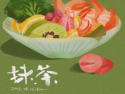 美食插画（100天系列）
