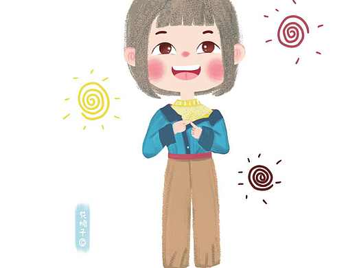 短发可爱女生头像