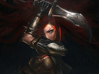 不详之刃-卡特琳娜-katarina（个人主页-ZMzgzMzI5Ng==） - 创作习作 - 站酷设计师d5cc原创素材 - 站酷ZCOOL