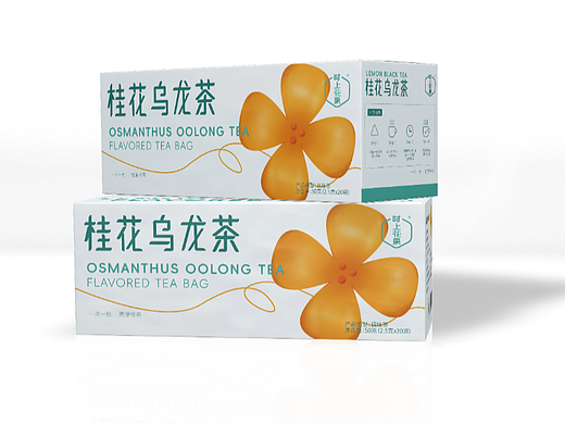 花茶 花果茶 茶叶包装设计 包装设计公司 桂花乌龙茶