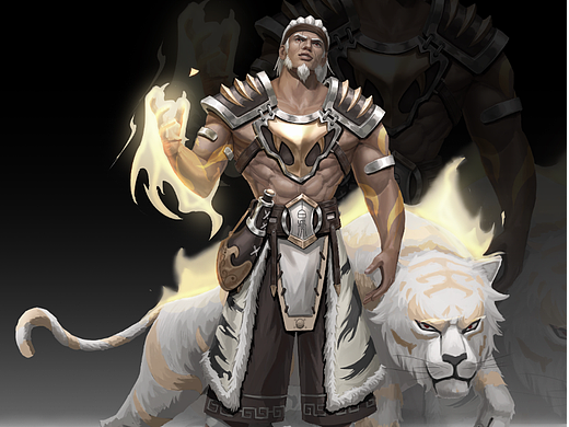 白虎-老白（個(gè)人主頁(yè)-ZNjEwMzg1NTI=） - 概念設(shè)定 - 站酷設(shè)計(jì)師拾一劃原創(chuàng)素材 - 站酷ZCOOL