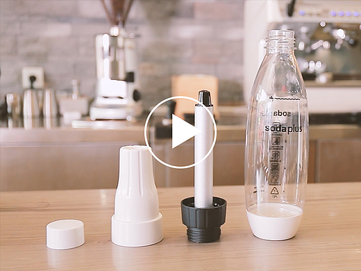 便携式气泡水打气机视频拍摄