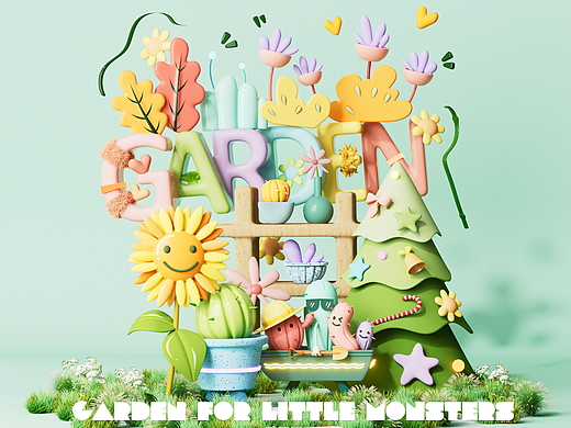 《LITTLE MONSTER》小怪兽们的花园
