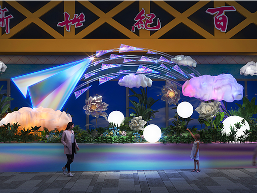 美陈/飞机美陈/商业美陈