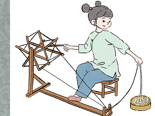 几张关于童谣的插画