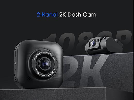 COOAU Dash Cam--亚马逊效果图（工作记录）