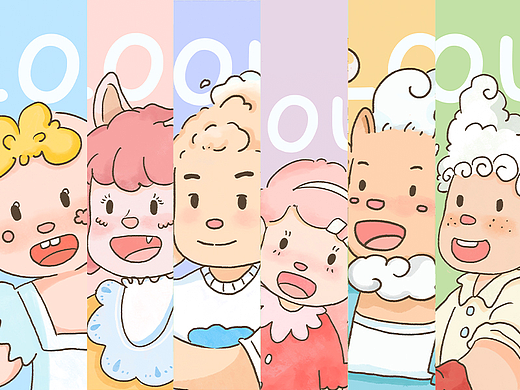 loud Ear | 云朵小世界的朋友们