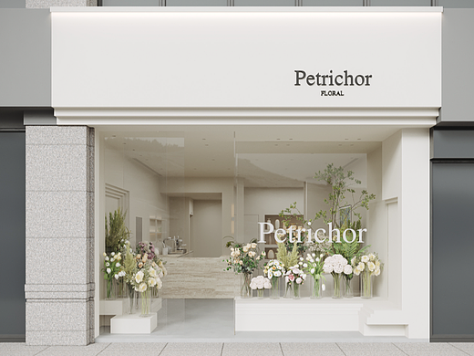 花店设计Petrichor Flora