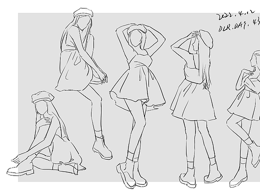 #速写60天挑战赛# DAY43 @速写班长