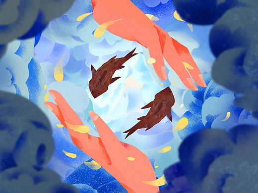 #环保面孔100# 助推手与掠食者（个人主页-ZNjE1MzI2MTI=） - 海报 - 站酷设计师西部星辰原创素材 - 站酷ZCOOL