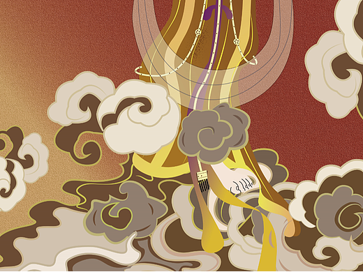 敦煌壁画（个人主页-ZNjU5NzU3NDg=） - 商业插画 - 站酷设计师阳陽杨原创素材 - 站酷ZCOOL