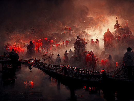 [AI.02]依凝的恐怖世界-阴曹地府_奈何桥