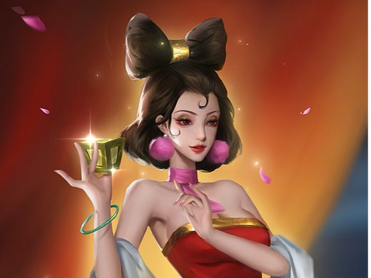 妲己（個人主頁-ZNjIxODA4NzI=） - 商業(yè)插畫 - 站酷設(shè)計師咻嘰ayame原創(chuàng)素材 - 站酷ZCOOL