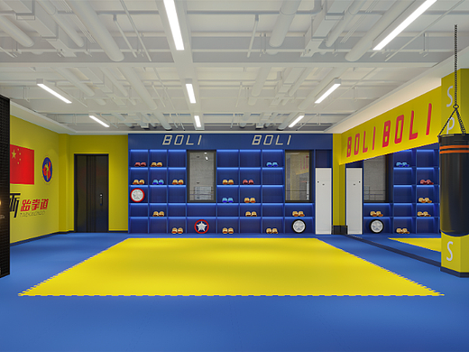 跆拳道馆设计|力与美的结合