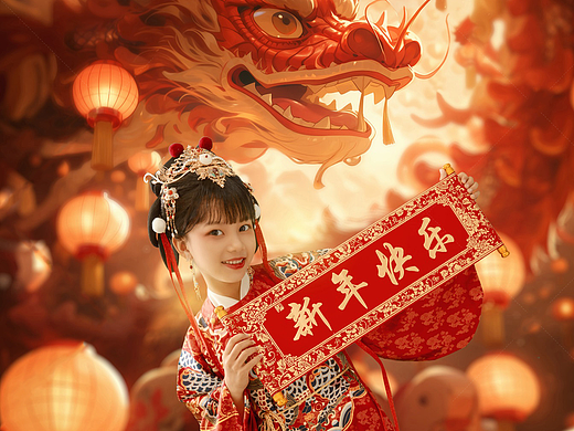 新品特效——祥龙献瑞（尺码130-150）