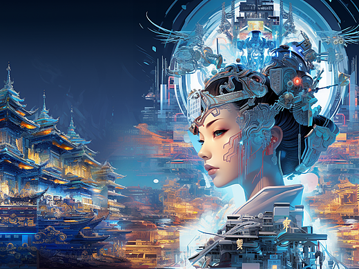 未来神话：西王母的赛博朋克之境