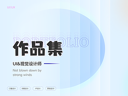 2024年UI求职作品集整理