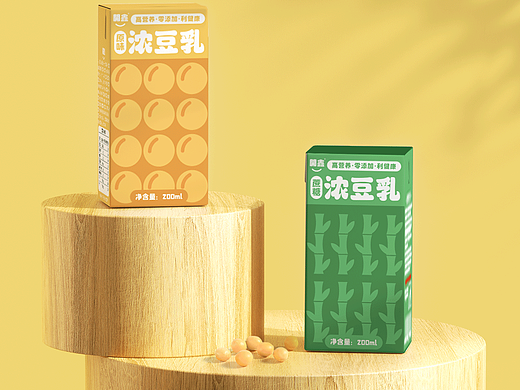 開鑫浓豆乳-包装设计