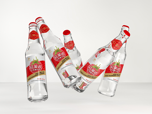 红树莓饮料包装设计