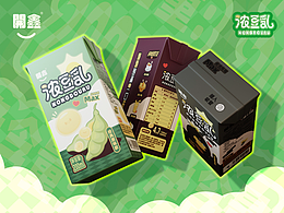 開(kāi)鑫濃豆乳包裝設(shè)計(jì)