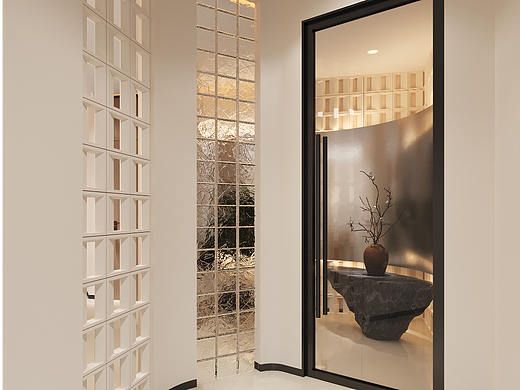 现代时尚的简约办公室设计