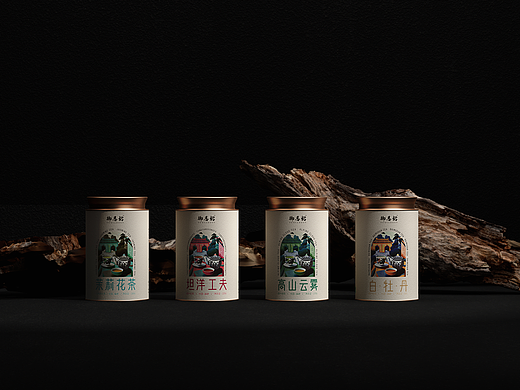 御香裕茶叶系列包装