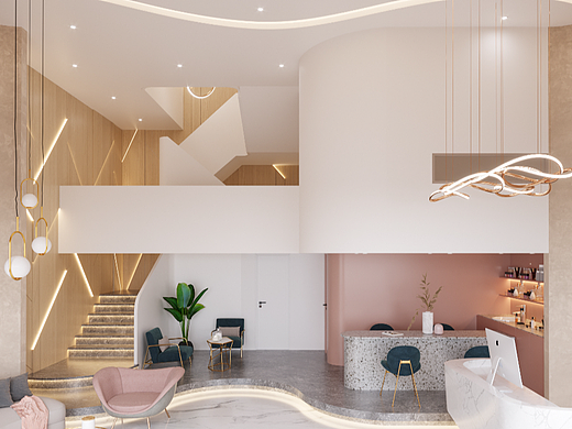 美容院—素雅柔美的空间，让你遇见更美的自己！